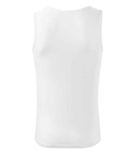 Malfini muška majica bez rukava 160g/m2, bijela