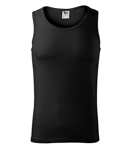 Malfini majica bez rukava muška 160g/m2, crna