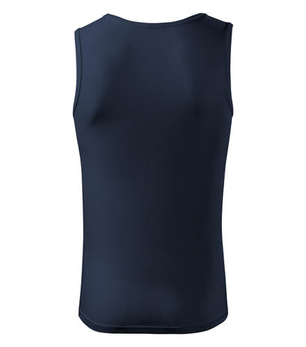 Malfini majica bez rukava muška 160g/m2, tamnoplava