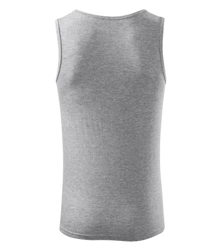 Malfini muška majica bez rukava 160g/m2, siva
