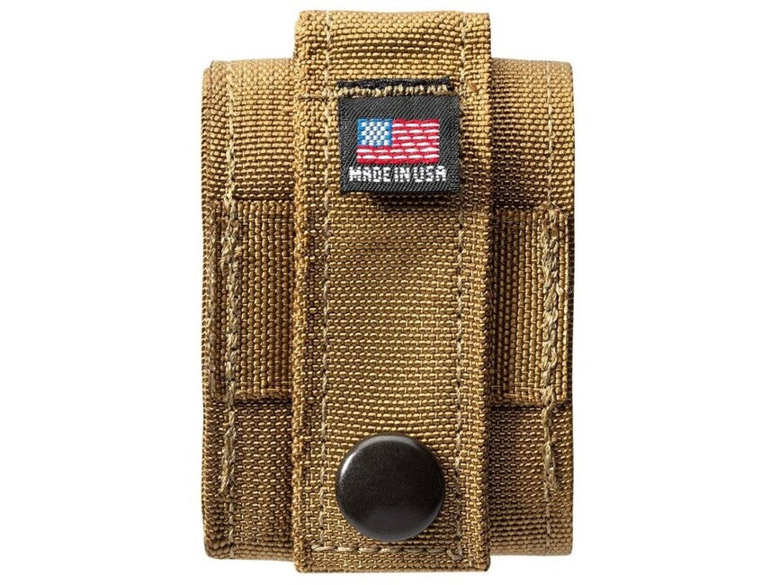 Zippo Black Crackle set taktička futrola + upaljač, smeđi