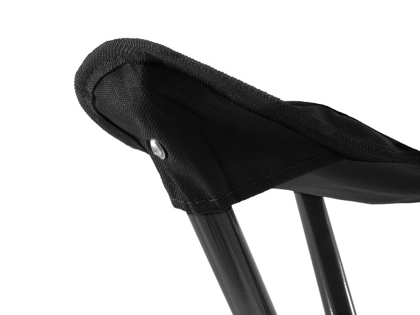 BasicNature Travelchair tronožac čelični, crni