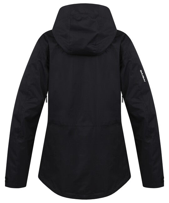 HUSKY Nelory hardshell jakna ženska, crna, L