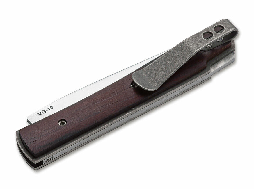 Böker Plus Urban Trapper Petite džepni nož, 7 cm, drveni