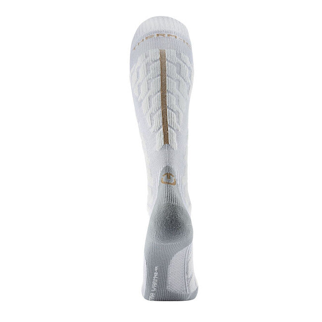 Therm-ic skijaške čarape extra tople, sivo-bijele
