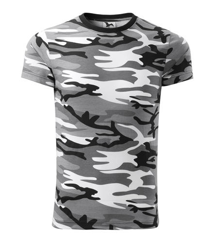 Malfini Camouflage majica 160g/m2, gray