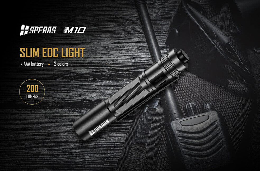 Speras M10 Small svjetiljka EDC 200LM