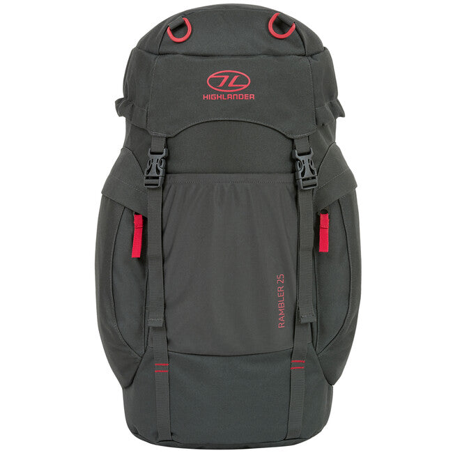 Highlander Rambler ruksak 25 L, crn
