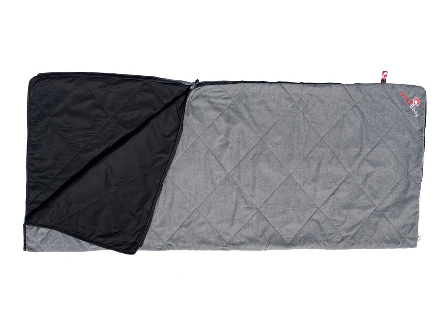Grüezi-Bag Grüezi Wellhealth Woolblanket, siva