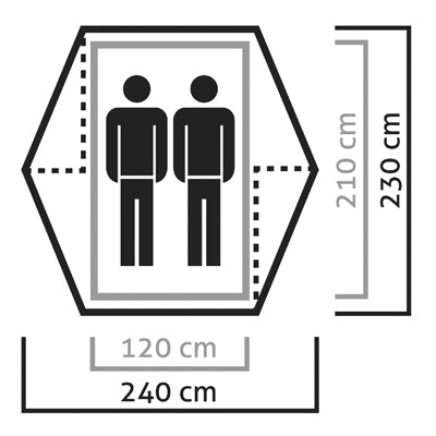 Salewa šator Denali za 2 osobe