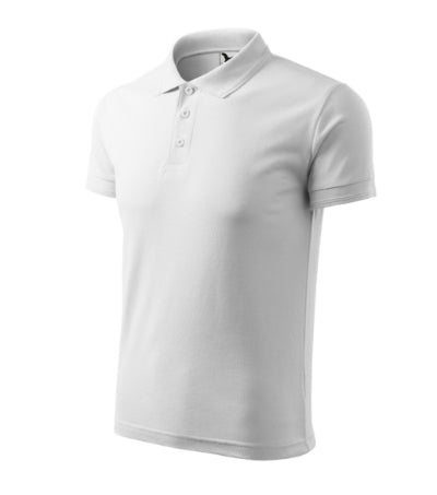 Malfini Pique muška polo majica Polo, bijela
