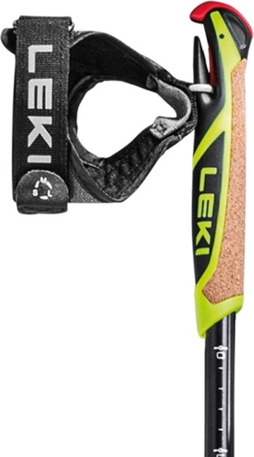 LEKI XTA 6.5 Vario skijaški štapovi, crno-bijelo-neonska žuta, 155 - 175 cm