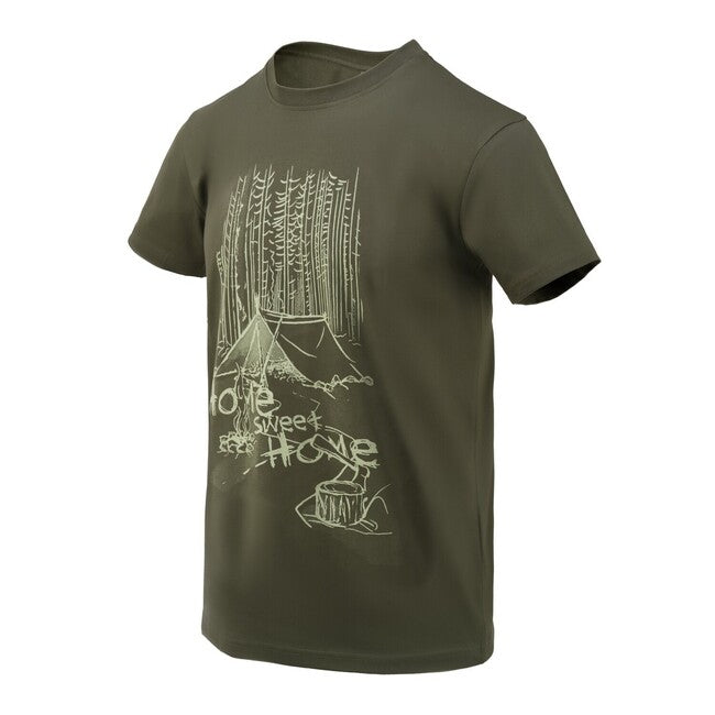 Helikon-Tex majica (Home Sweet Home), Taiga Green