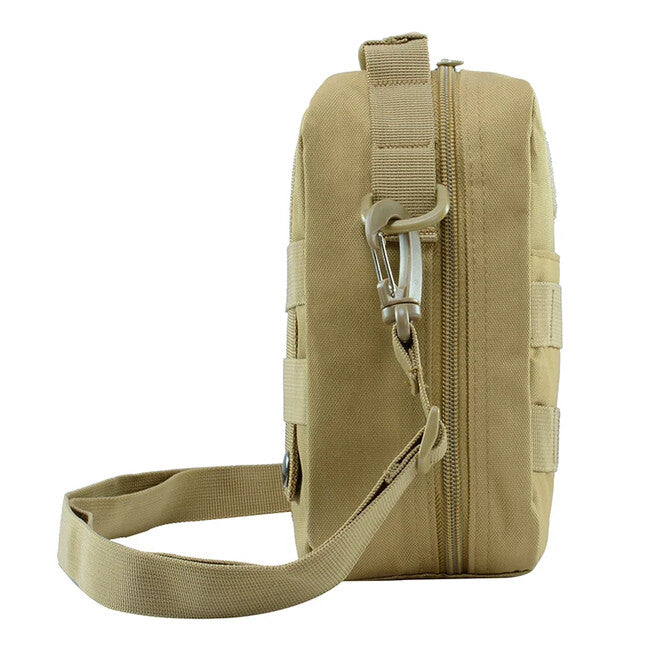 Dragowa Tactical medicinska torba preko ramena vodootporna 2L, crna