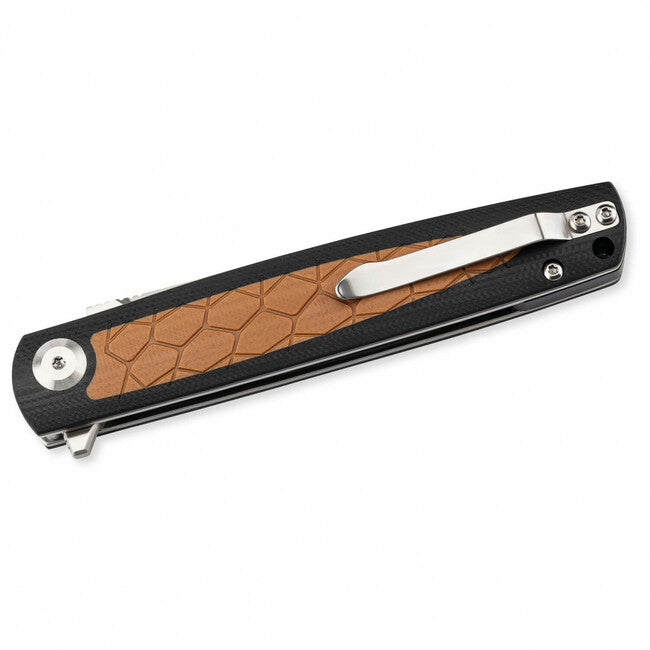 Herbertz G10 D2 džepni nož 9 cm, crni/smeđi