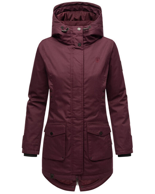 Navahoo BRINJAA ženska softshell prijelazna jakna, Wine