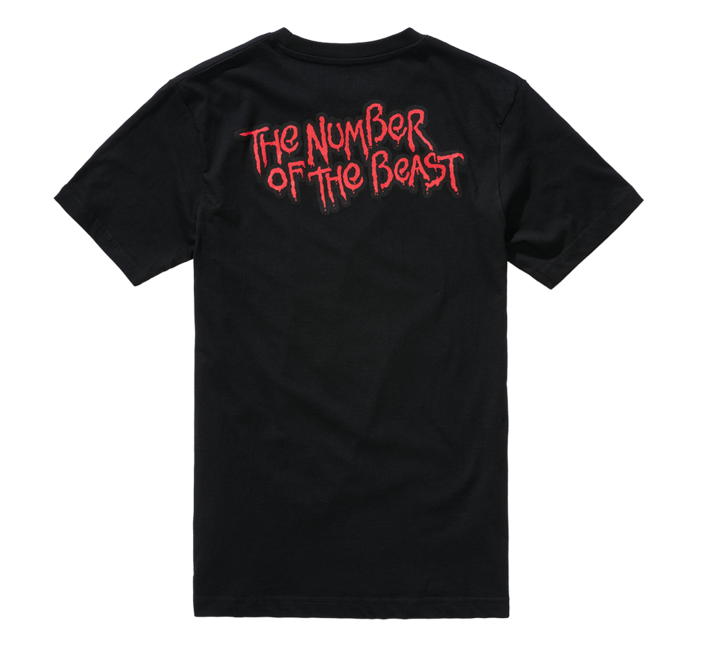 Brandit Iron Maiden majica Number of the Beast II, crna