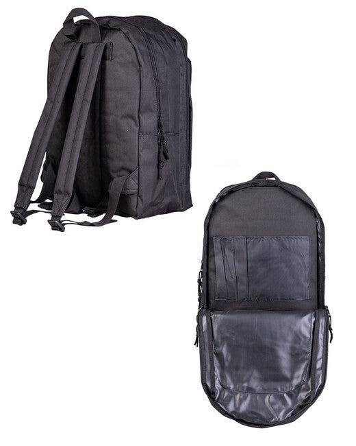 Mil-Tec DayPack ruksak, crni, 25l