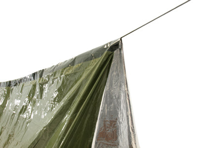 Origin Outdoors šator za preživljavanje 3 u 1, 240x107x92 cm, zeleni
