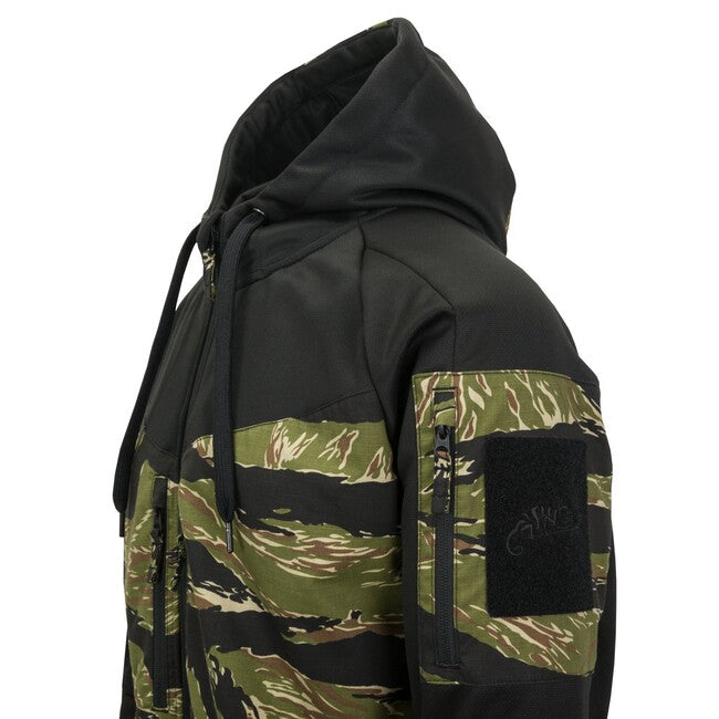 Helikon-Tex ROGUE HOODIE jakna, BLACK/US WOODLAND