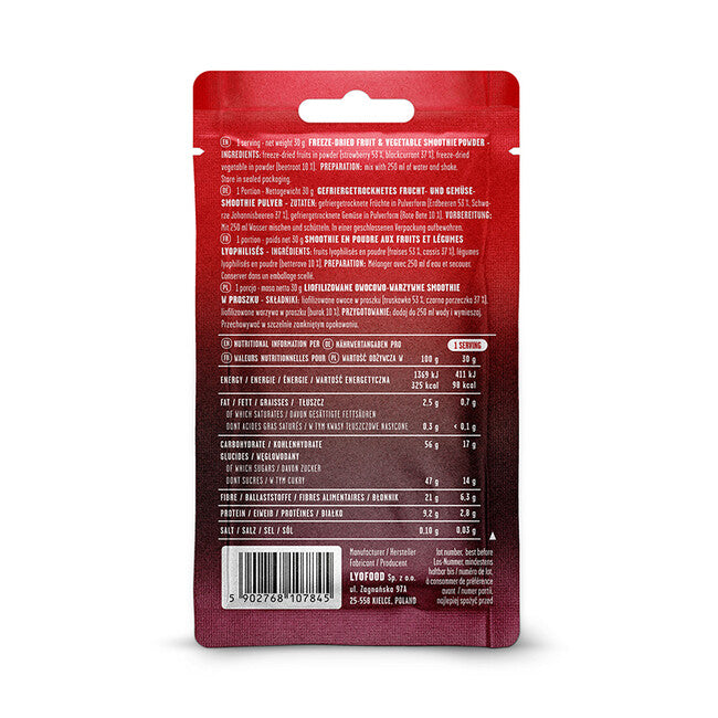 LYOfood Rubinska smjesa smoothie 370g
