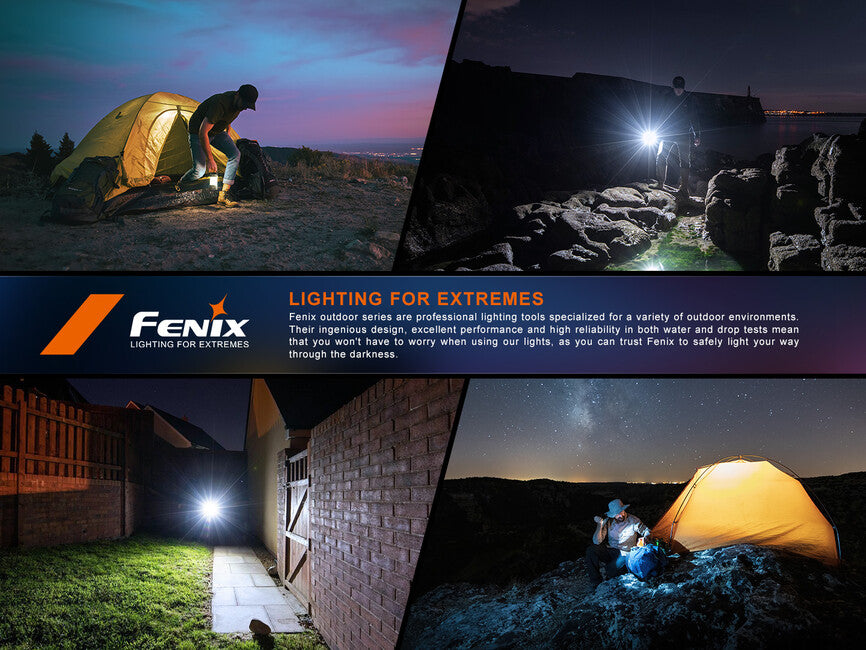 Fenix CL22R punjiva lampa, maslinasto zelena
