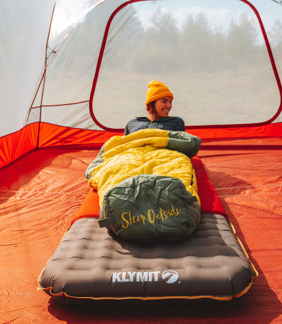 Klymit Klymaloft XL izolirana podloga za spavanje, crvena