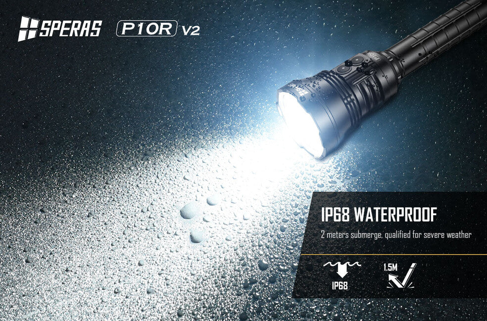 Speras P10R V2 punjiva LED svjetiljka 10000LM