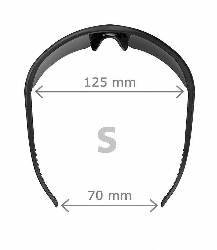 SWISS Eye® RAPTOR zaštitne taktičke naočale, crne