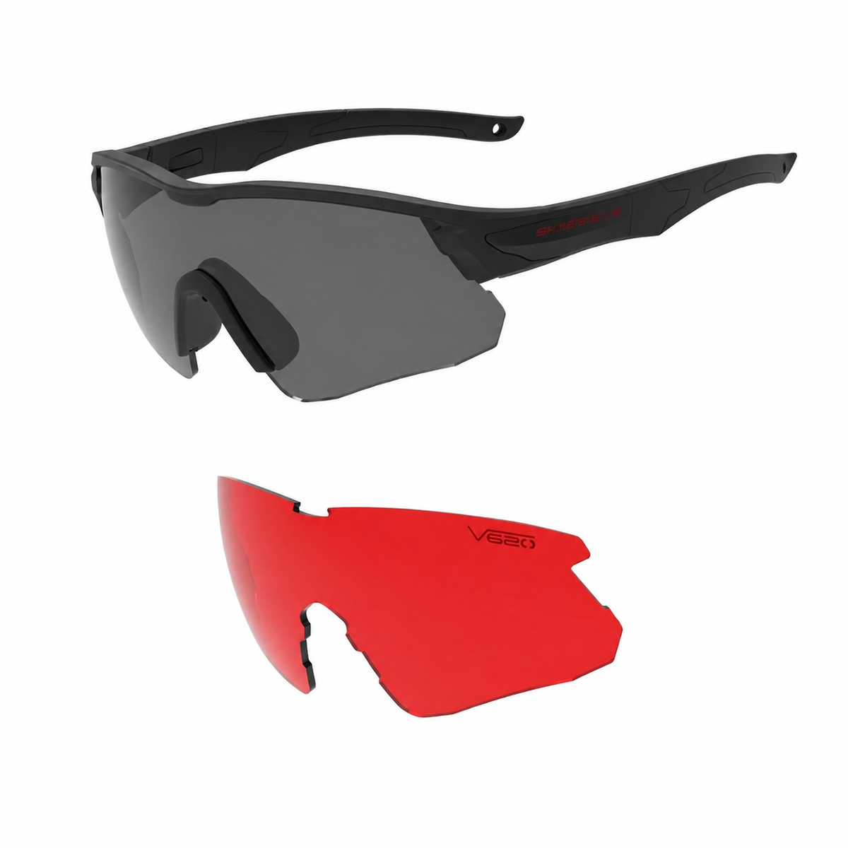 SWISS Eye® FALCON V620 taktičke naočale, crne