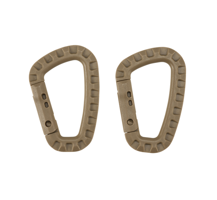 Brandit karabiner 2 pack, camel