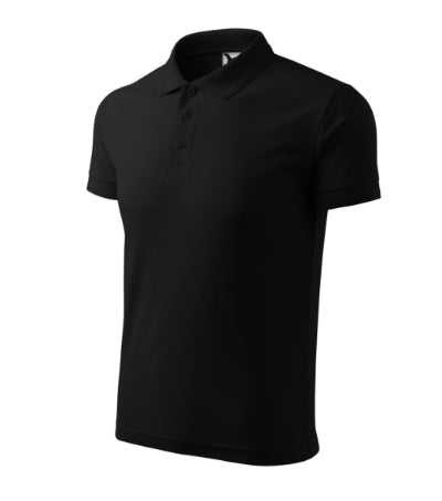 Malfini Pique muška polo majica Polo, crna