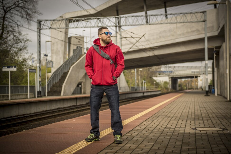 Helikon-Tex gradski pulover taktički FullZip, Blue