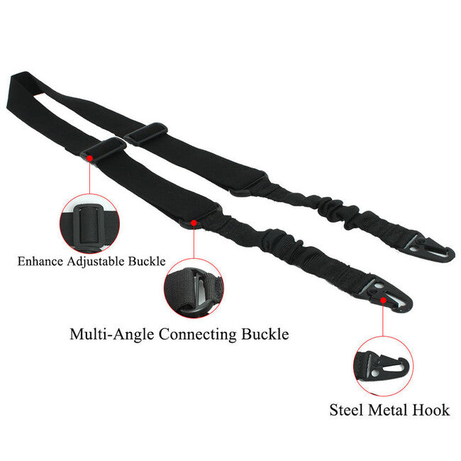 DRAGOWA Two Points Sling, Black