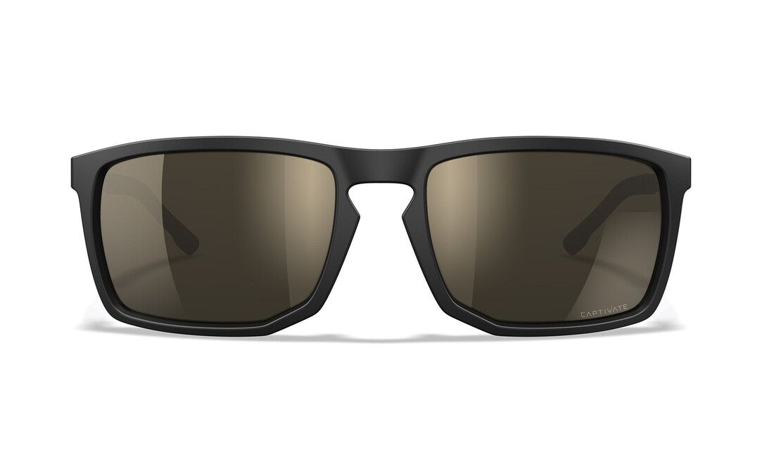 Wiley X Axe sunčane naočale Captivate Polarized Tungsten Mirror, Matte Black