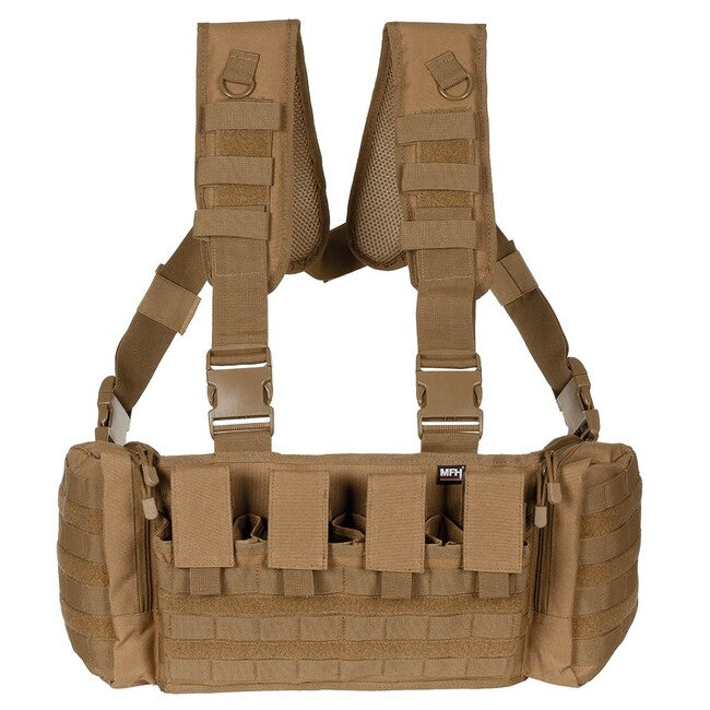 MFH Professional Mission Chest Rig taktički prsluk, coyote tan
