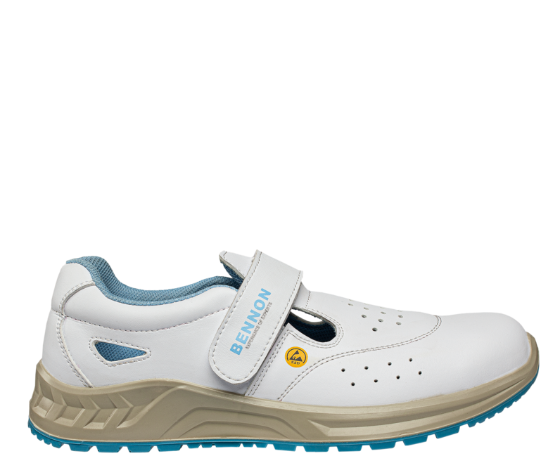 BENNON WHITE S1 ESD radne sandale