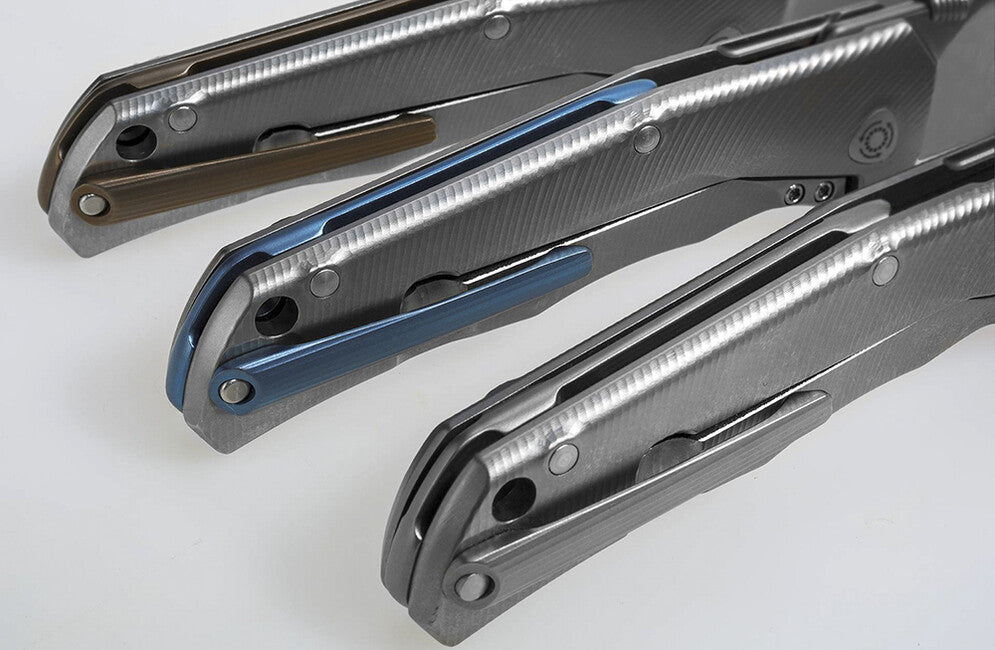 Lionsteel TRE džepni nož M390 s oštricom BR, vrlo robustan, smeđ