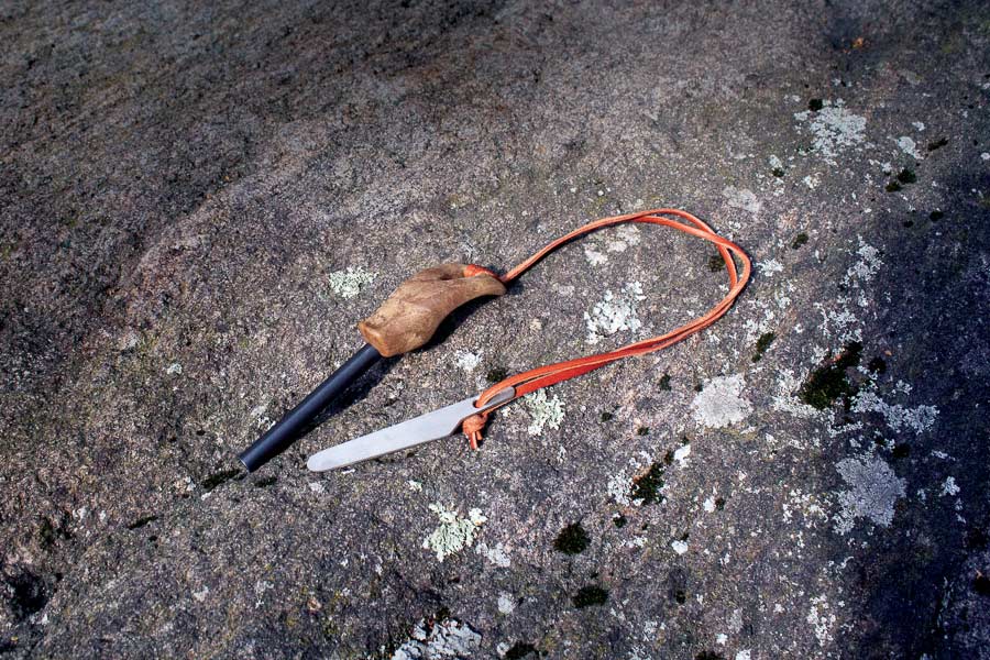 KUPILKA Firesteel kresivo, smeđe