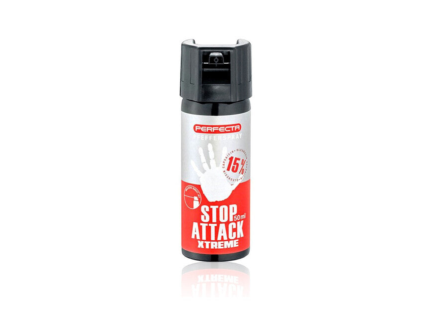 Umarex Perfecta Pepper Stop Attack Xtreme obrambeni sprej (15%OC), 50ml, ravni mlaz