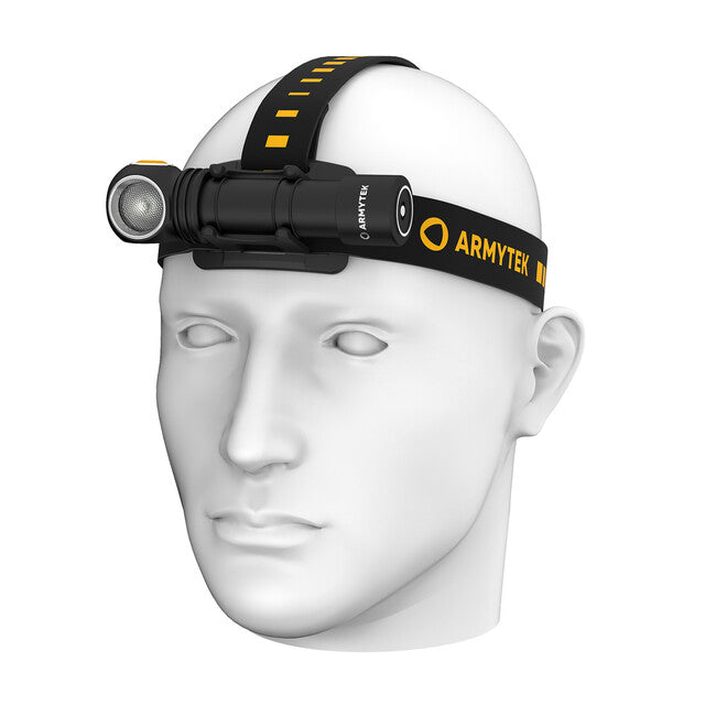 ArmyTek Wizard C2 Magnet naglavna svjetiljka LED s magnetskim držačem napajanje iz akumulatora 1200 lm 4800 h 64 g, White