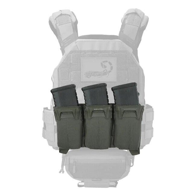 Agilite Pincer Triple futrola za okvir, ranger green