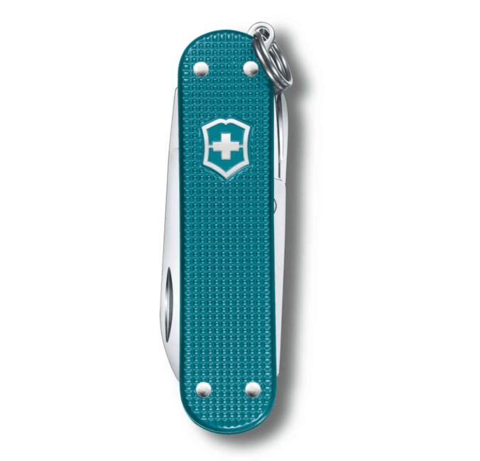 Victorinox Classic Colors Alox Wild Jungle multifunkcionalni nož 58 mm, tirkizni, 5 funkcija