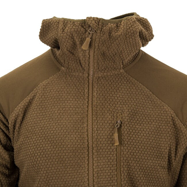 Helikon-Tex Alpha Hoodie flis jakna, crna