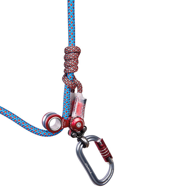 CAMP GYRO uže za pozicioniranje oko debla s rotirajućim obručem i pomoćnom zateznom koturačom Lanyard Single + 2 × 2125 5 m