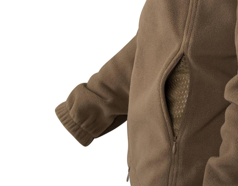Helikon-Tex Cumulus ženski flis pulover s kapuljačom, crni