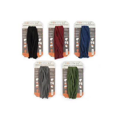 Origin Outdoors Merino multifunkcionalna bandana, crna