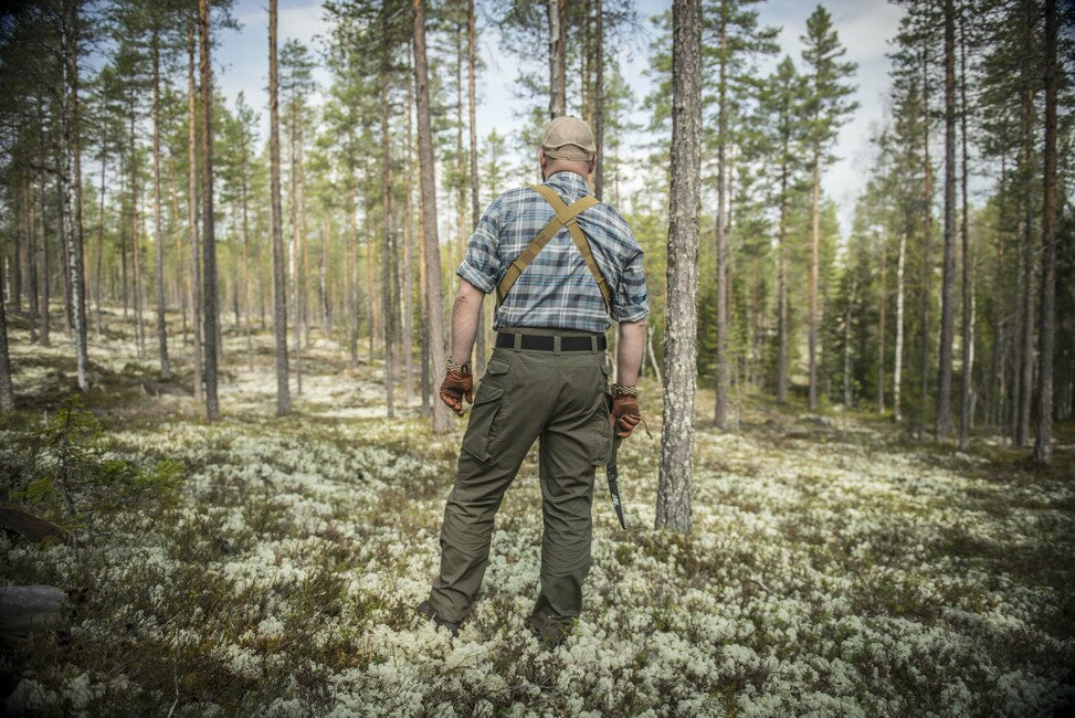 Helikon-Tex Pilgrim® hlače, taiga green/crne