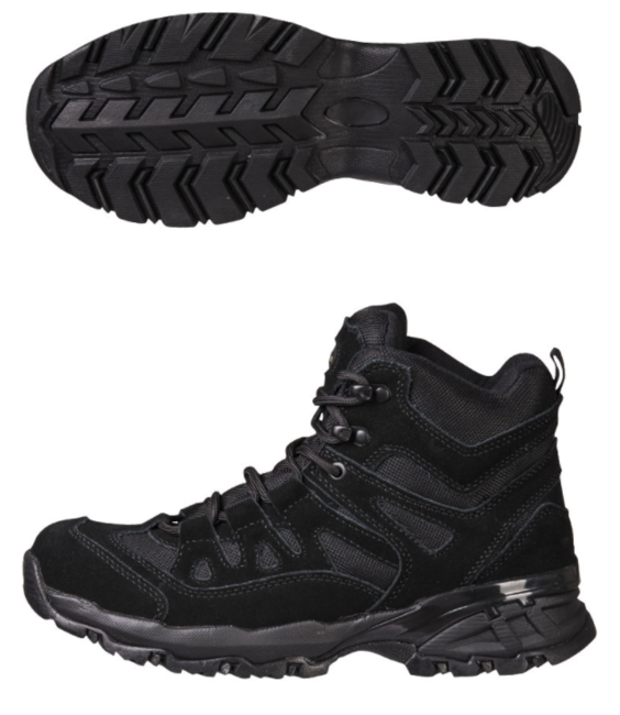 Mil-Tec SQUAD STIEFEL 5 INCH cipele, crne