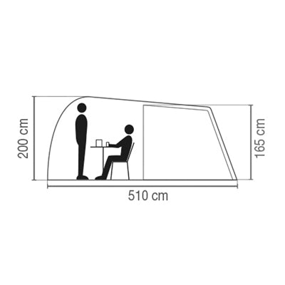 Coleman Waterfall DeLuxe šator za 5 osoba